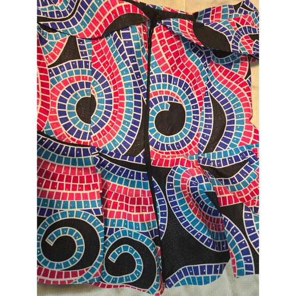 Handmade African Print Design Two-Piece Mermaid Dress Set, 14-16, New - Picture 12 of 14